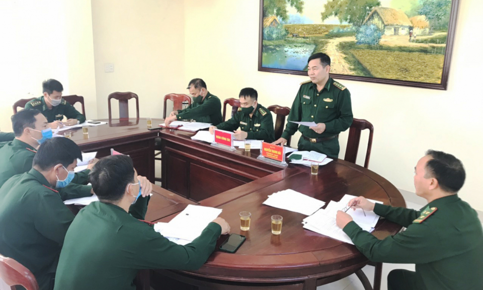 Lãnh đạo Đảng ủy BĐBP tỉnh: Dự kiểm điểm, đánh giá, xếp loại chất lượng tổ chức đảng, đảng viên các Đồn BP