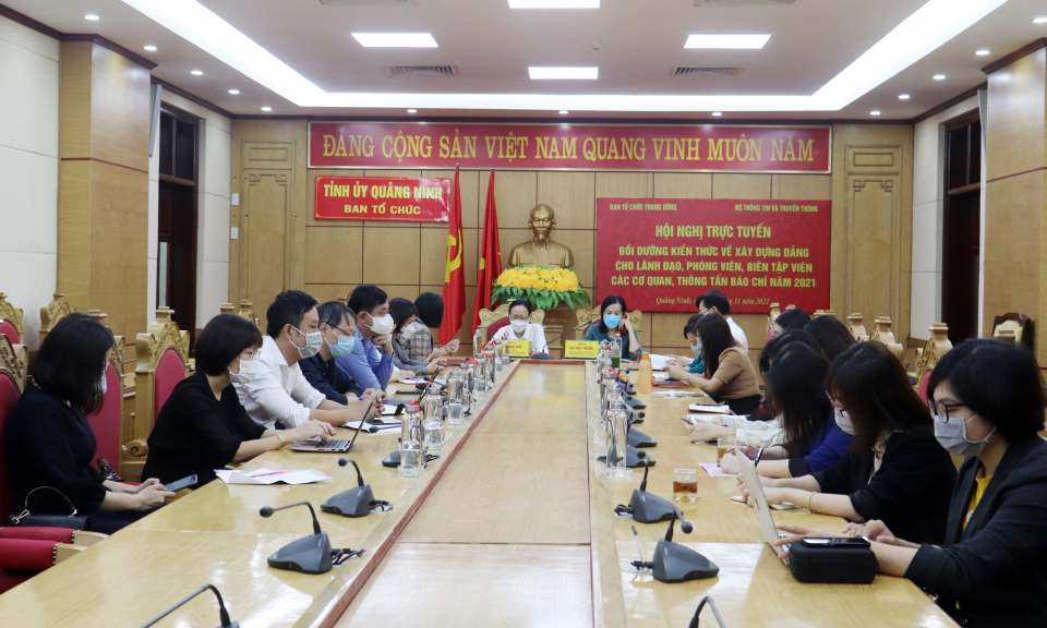 Bồi dưỡng kiến thức về xây dựng Đảng cho các cơ quan thông tấn, báo chí 
