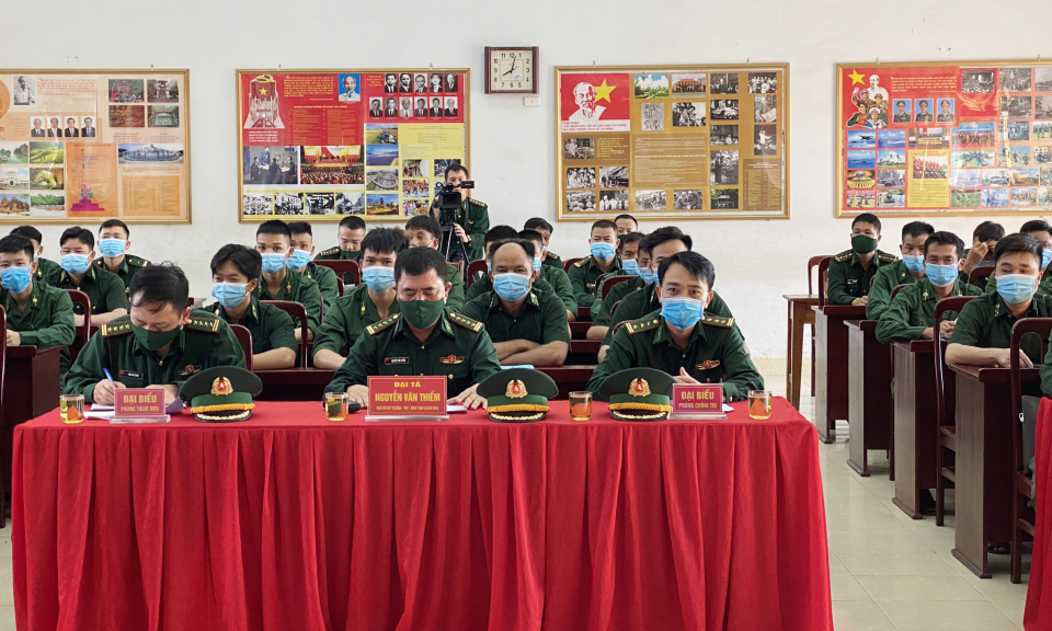 BĐBP tỉnh: Khai giảng lớp huấn luyện quân nhân dự bị năm 2021