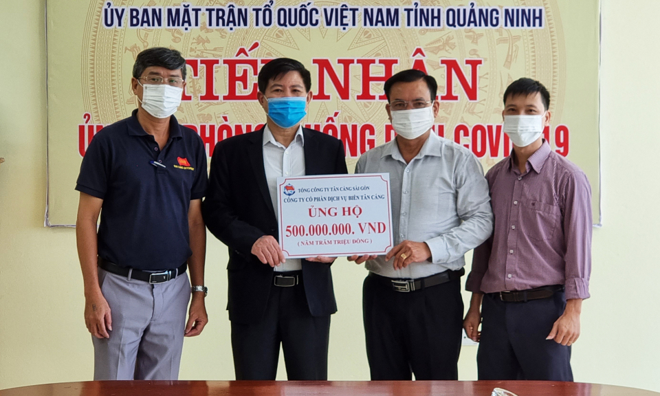 Doanh nghiệp ủng hộ 500 triệu đồng cho Quỹ Phòng, chống dịch COVID-19