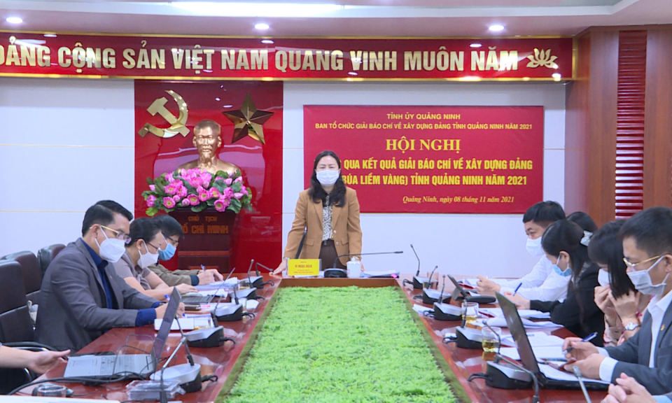 Thông qua kết quả Giải Búa liềm vàng tỉnh Quảng Ninh năm 2021