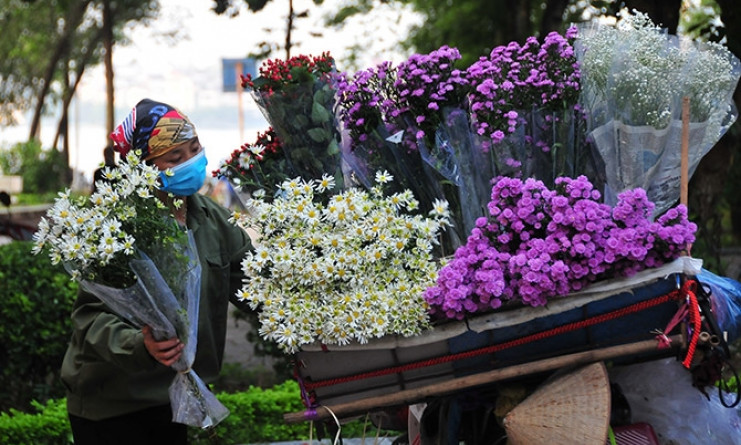 Hanoi in chrysanthemum season