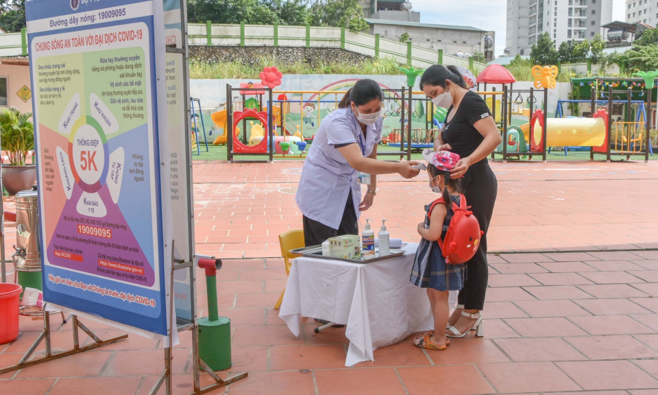 Thêm 5 F0 là học sinh, tận dụng tối đa thời gian an toàn để dạy học trực tiếp