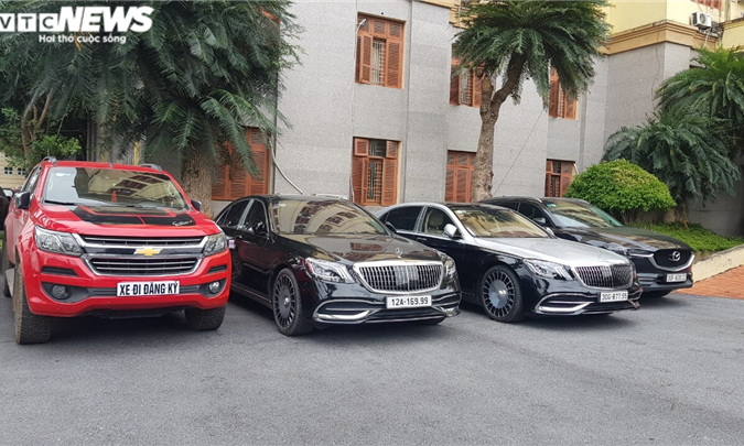 Siêu xe Mercedes Maybach thu giữ trong đường dây đánh bạc 14.000 tỷ là hàng giả