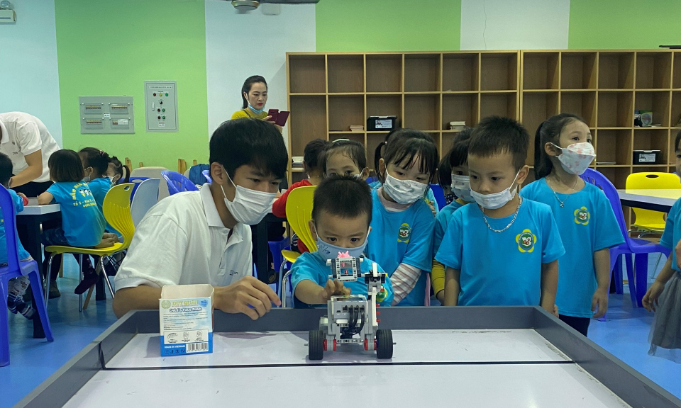 Thiếu nhi học tập, rèn luyện theo lời Bác dạy