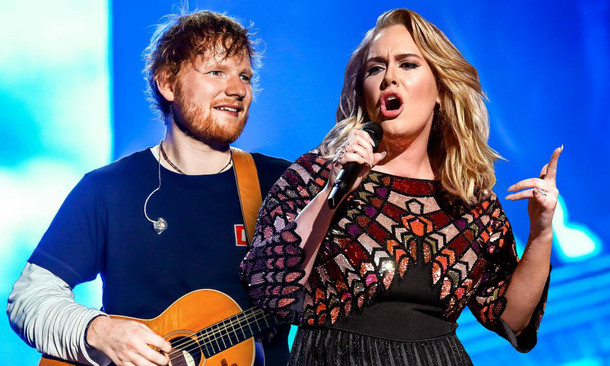 Ra album cùng thời điểm với "cơn bão" Adele, Ed Sheeran sợ hãi
