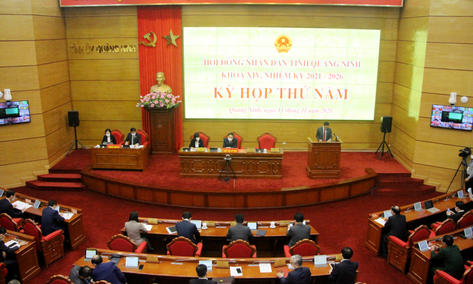 Sáng ngày 7/12 diễn ra Kỳ họp thường lệ cuối năm 2021 của HĐND tỉnh khóa XIV