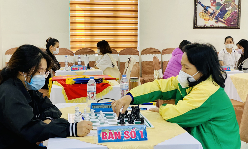 Khai mạc Giải Vô địch Cờ vua xuất sắc Quốc gia năm 2021