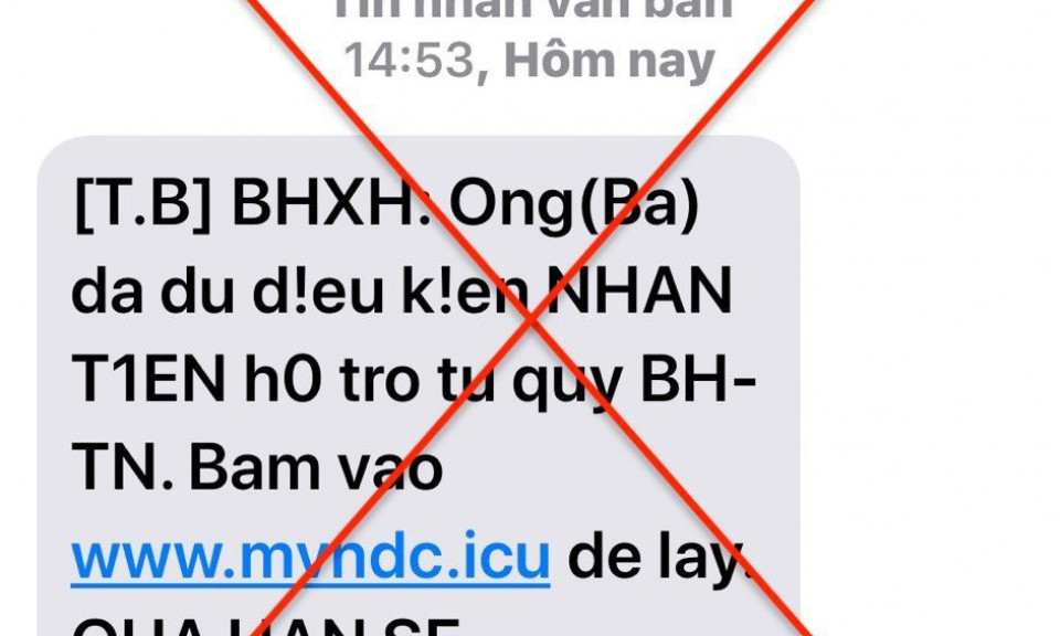 Người dân mất tiền khi bấm vào link giả thông báo nhận tiền Quỹ Bảo hiểm thất nghiệp 