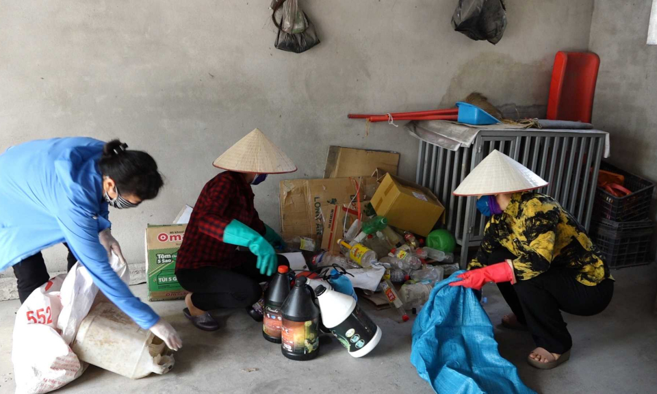 Phụ nữ Cẩm Phả chung tay bảo vệ môi trường