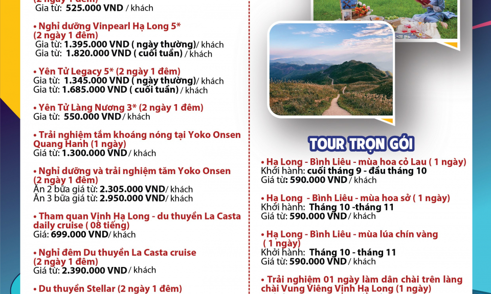 Du lịch nội tỉnh - Ưu đãi cực đỉnh