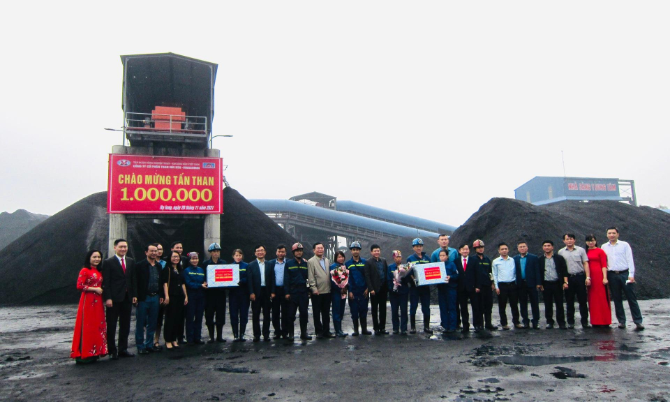 Than Núi Béo đạt mốc khai thác 1 triệu tấn than hầm lò