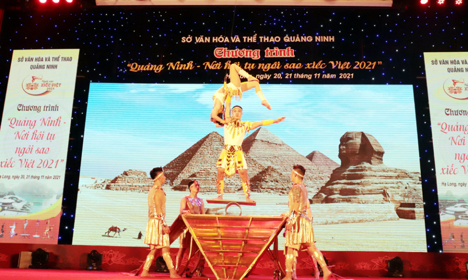 Tổng duyệt chương trình khai mạc “Quảng Ninh - Nơi hội tụ ngôi sao xiếc Việt 2021”