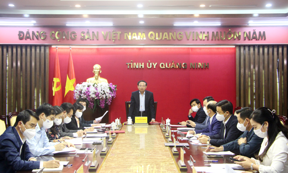 Giao ban Thường trực Tỉnh ủy