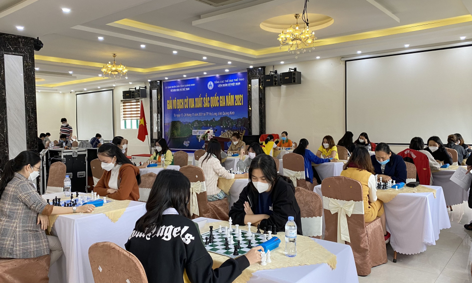 Bế mạc Giải vô địch Cờ vua xuất sắc Quốc gia năm 2021