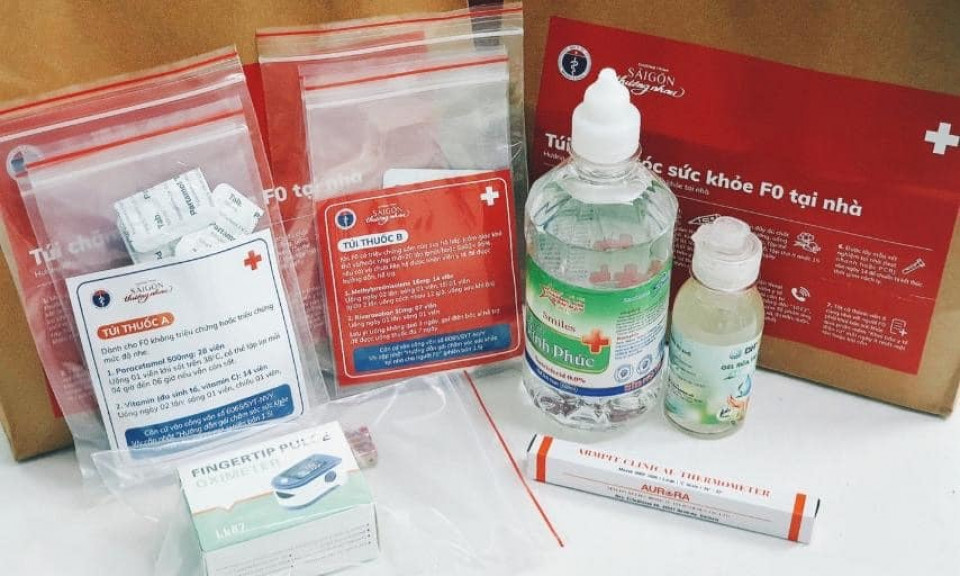 TP.HCM ngưng phát đại trà túi thuốc B cho F0 tại nhà
