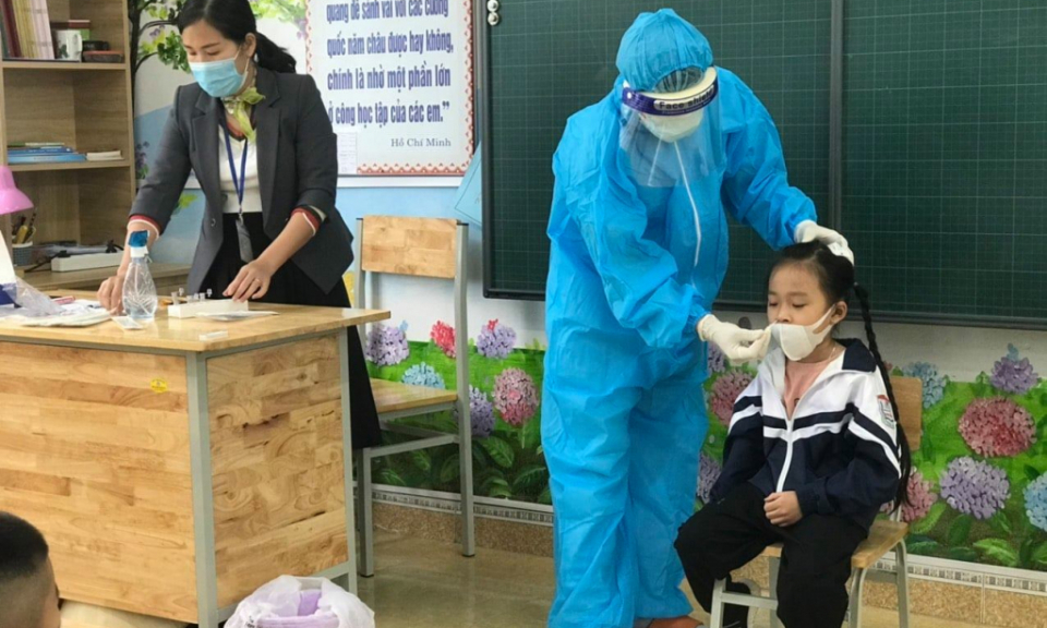 Dong Trieu pupils back to school since Nov. 22