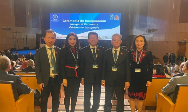 Việt Nam participates in the 143rd IPU Assembly