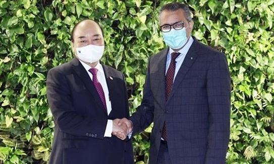 President appreciates WHO's coordinating role in global health issues