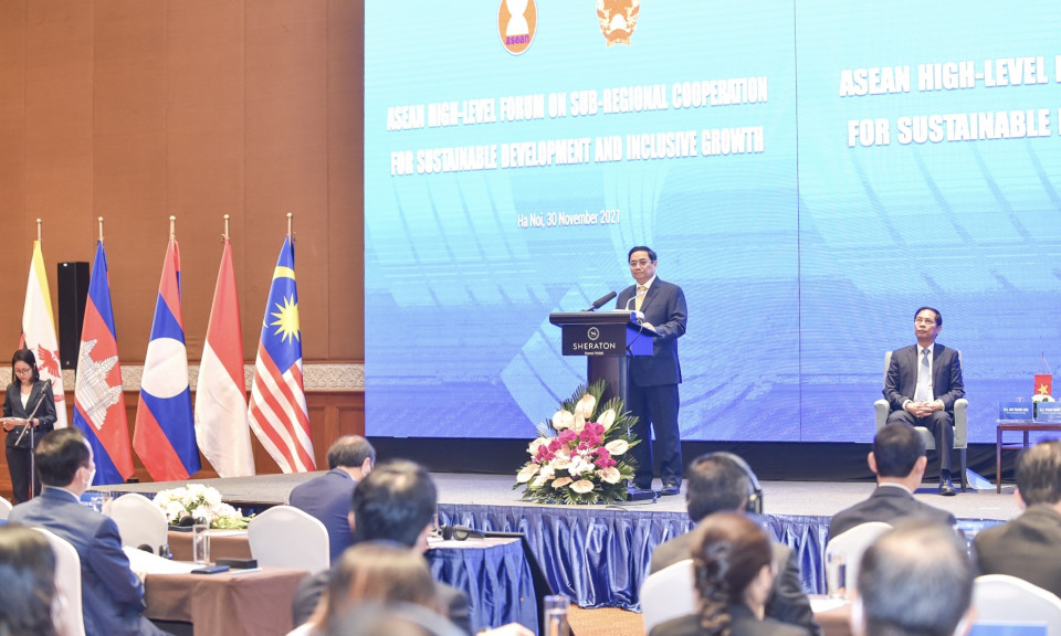 Thủ tướng nhấn mạnh 3 ưu tiên cần thúc đẩy trong hợp tác tiểu vùng ASEAN