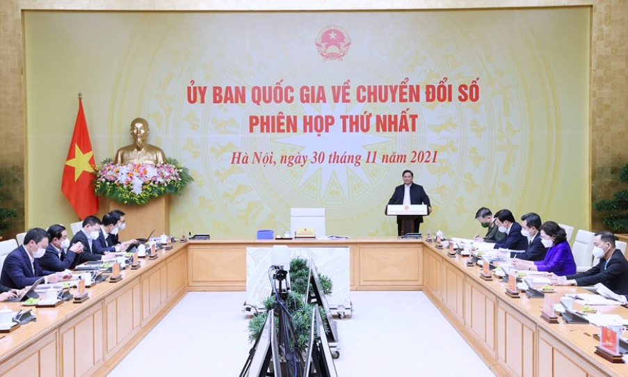 Phiên họp thứ nhất Ủy ban Quốc gia về chuyển đổi số