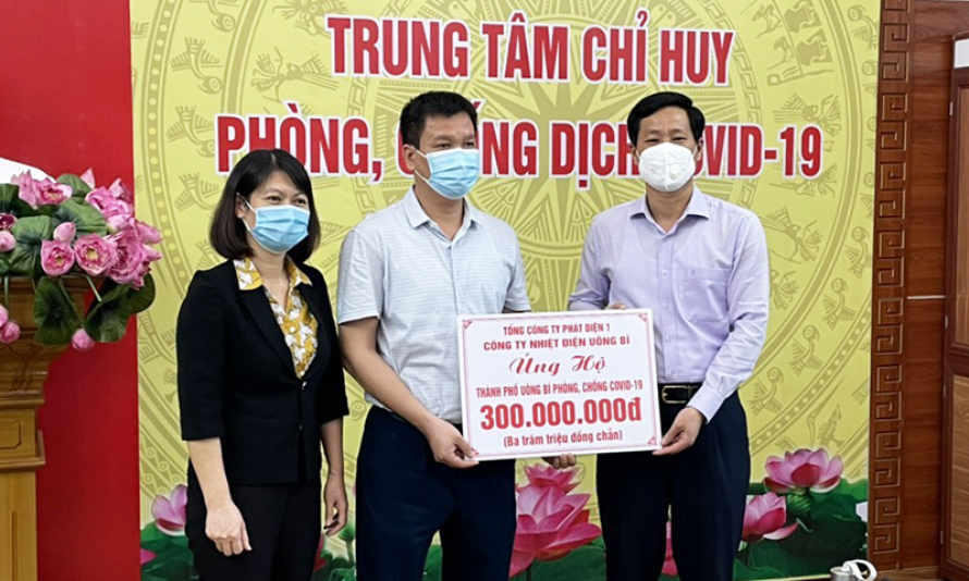 Uông Bí: Khi doanh nghiệp chung tay chống dịch