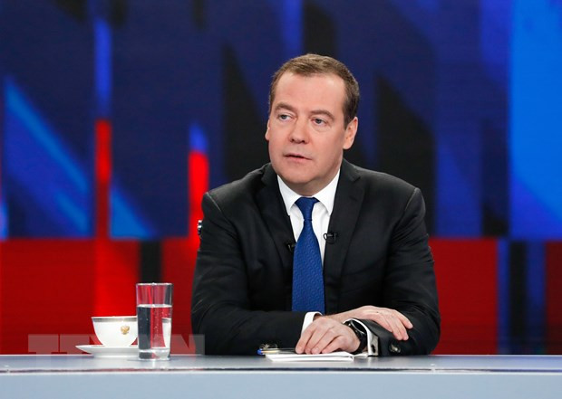 Ong Dmitry Medvedev tai dac cu Chu tich dang Nuoc Nga Thong nhat hinh anh 1