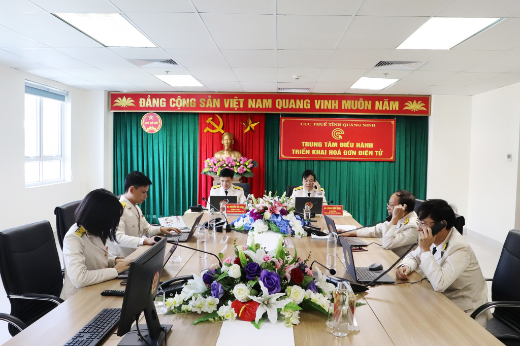 The Provincial Tax Department put into operation the e-invoice operation center.