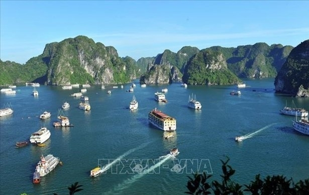 Ha Long Bay in Quang Ninh (Photo: VNA)