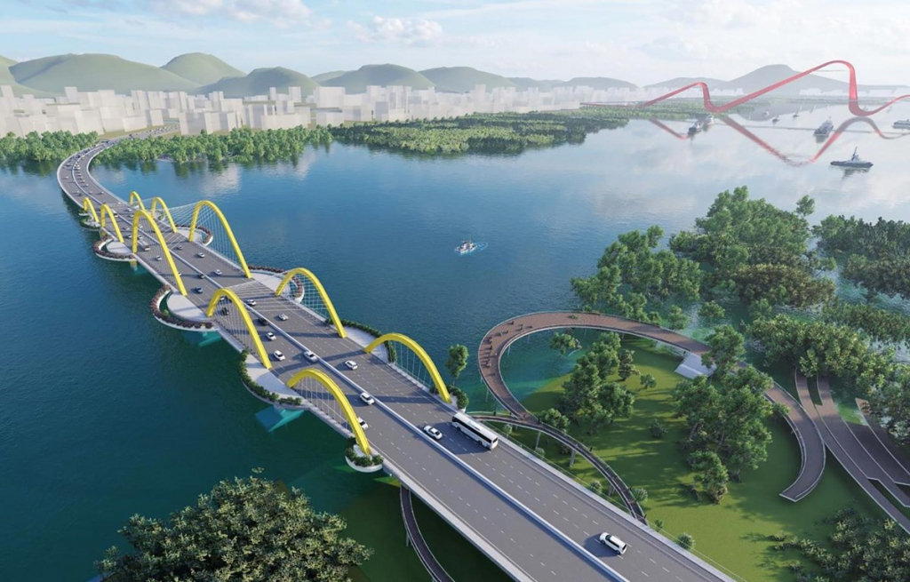Cầu Cửa Lục 1 ( Cầu tình Yêu) sẽ đưa vào hoạt động đầu năm 2022