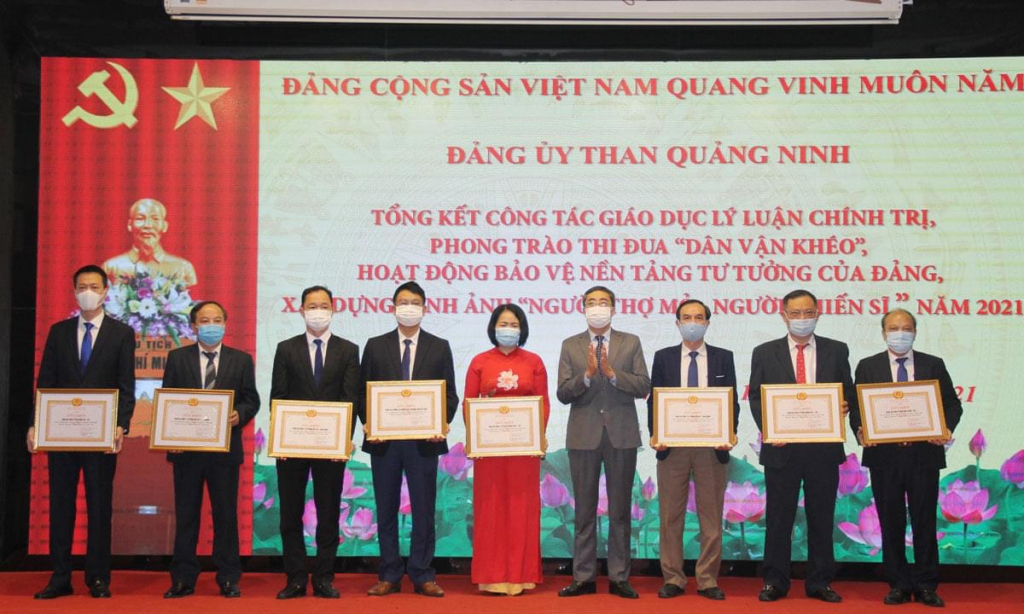 Đảng ủy Than Quảng Ninh tổng kết công tác Dân vận khéo năm 2021 và một số nội dung khác.