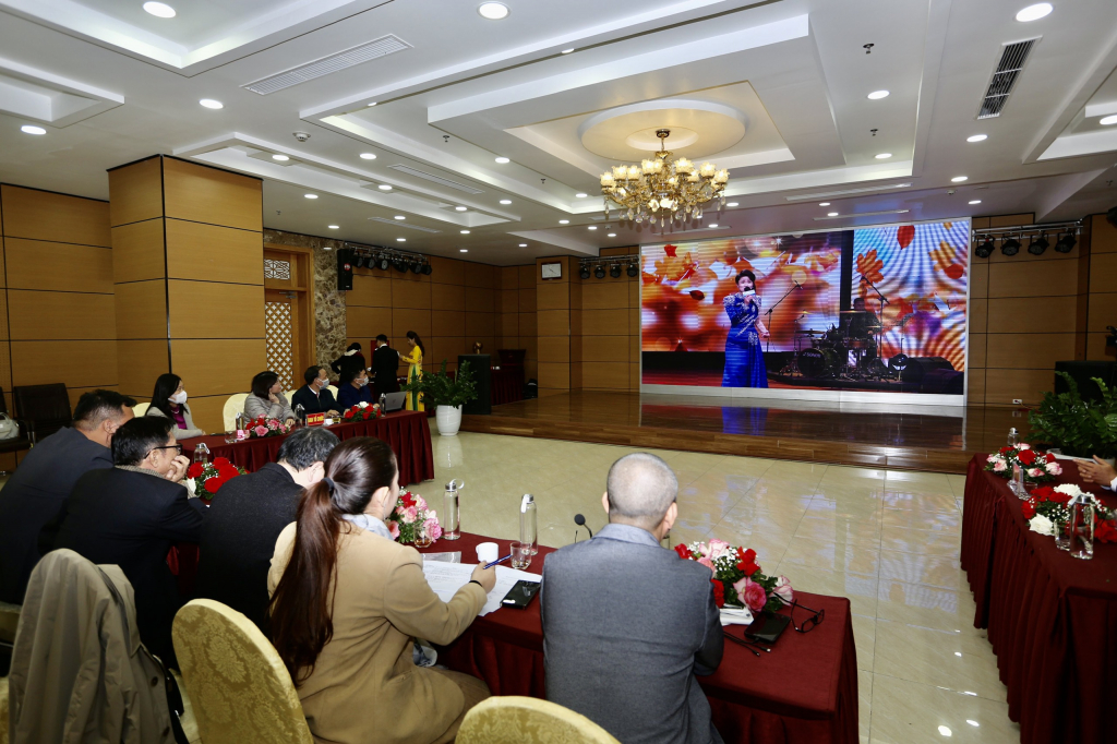 Chương trình Chung kết được kết nối từ Trung tâm truyền thông Quảng Ninh – Việt Nam và Đài PTTH Quảng Tây – Trung Quốc.