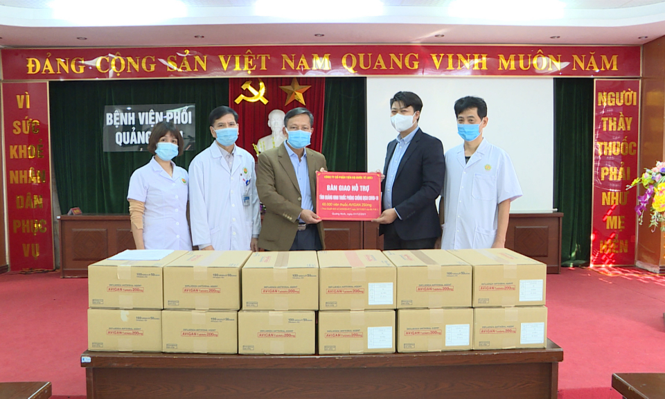 Tiếp nhận 60.000 viên thuốc Avigan điều trị Covid-19