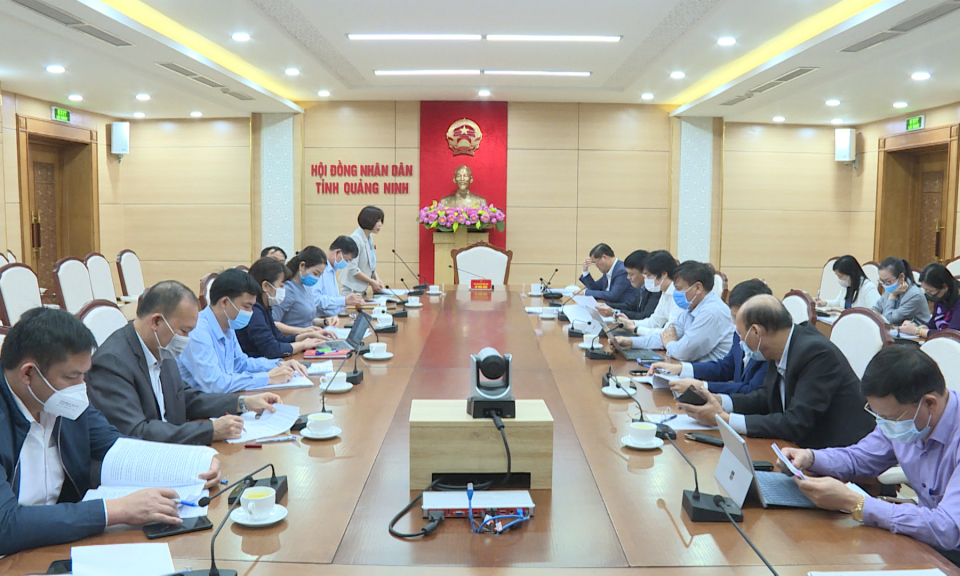 Đoàn giám sát HĐND tỉnh làm việc với UBND tỉnh về công tác quản lý và sử dụng tài sản công