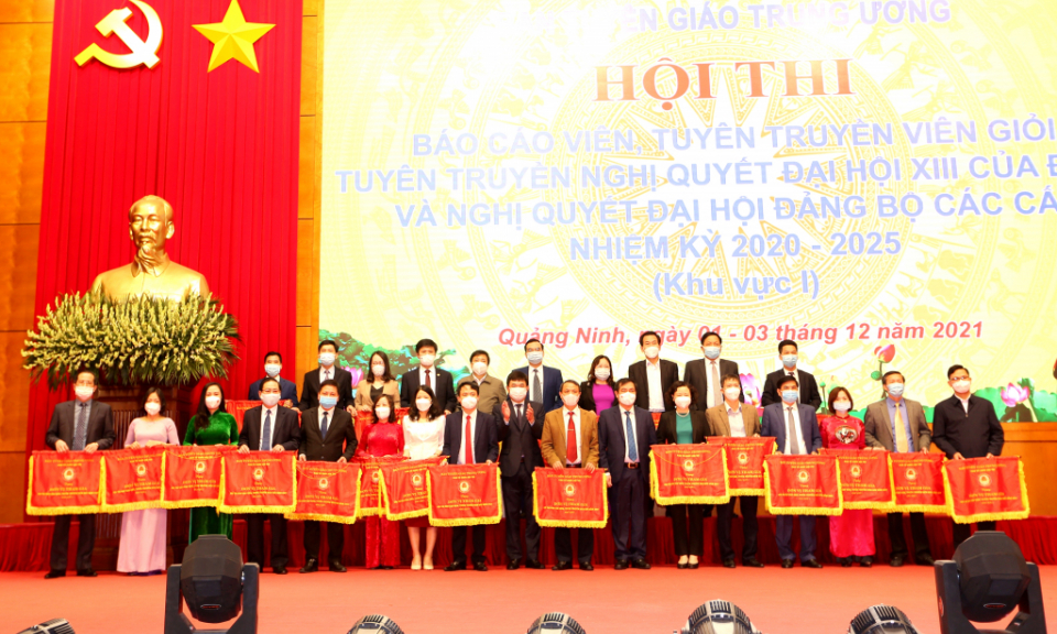 Hội thi Báo cáo viên, tuyên truyền viên giỏi khu vực I năm 2021