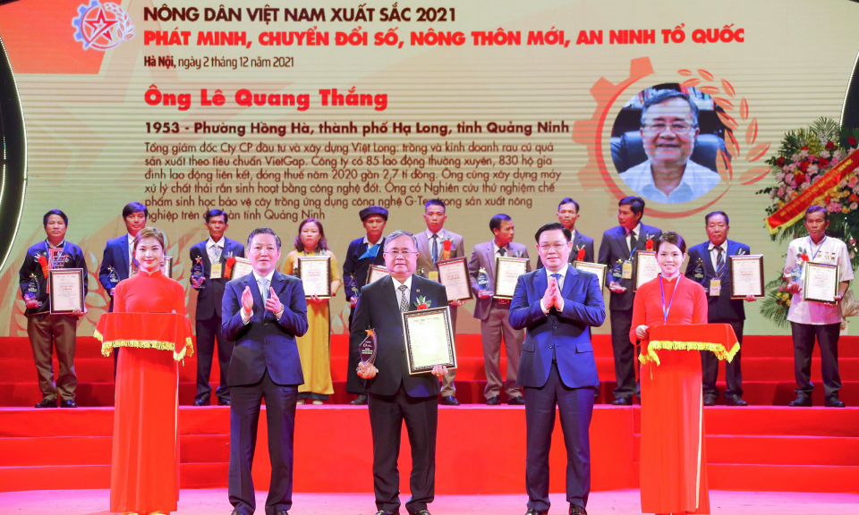 Quảng Ninh: Một doanh nhân được tôn vinh danh hiệu “Nông dân Việt Nam xuất sắc” năm 2021