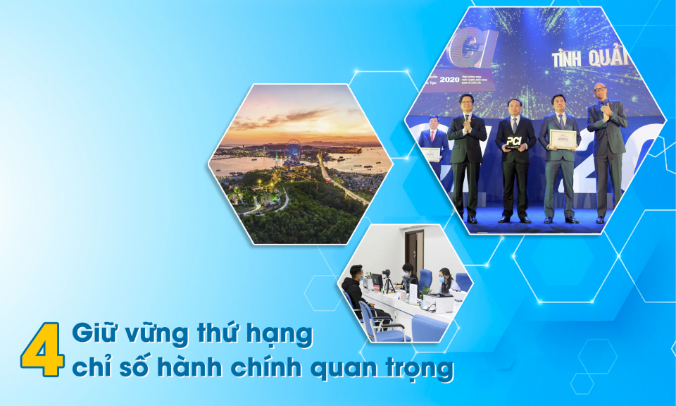 Giữ vững thứ hạng 4 chỉ số hành chính quan trọng