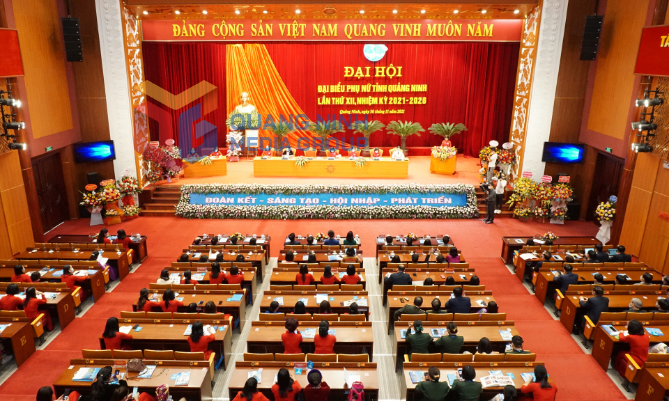 Đại hội đại biểu phụ nữ tỉnh Quảng Ninh lần thứ XII nhiệm kỳ 2021-2026, tháng 11-2021