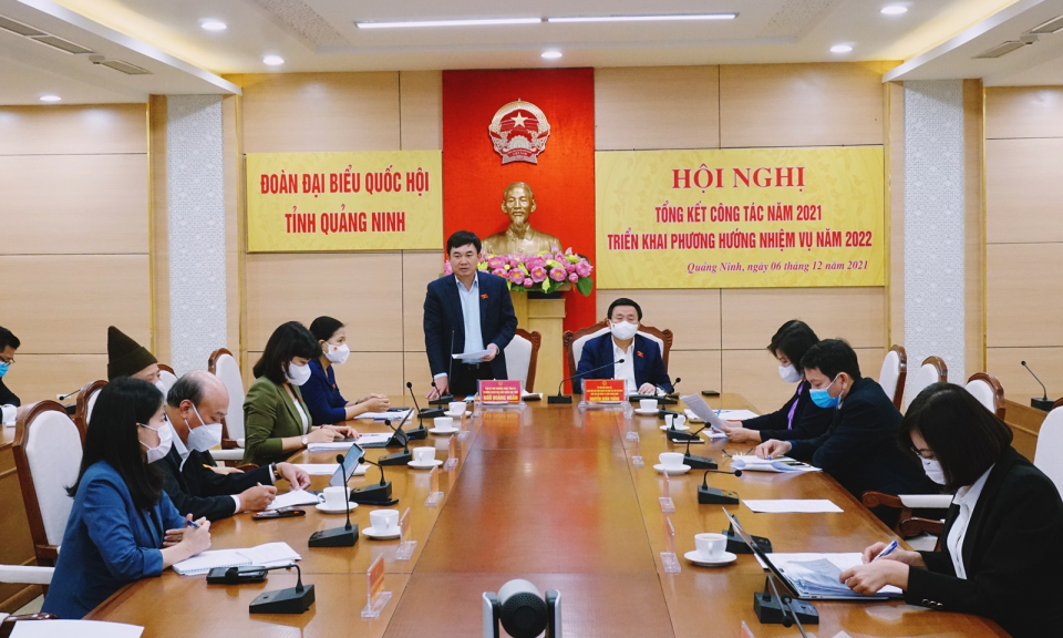 Đoàn Đại biểu Quốc hội tỉnh triển khai nhiệm vụ năm 2022