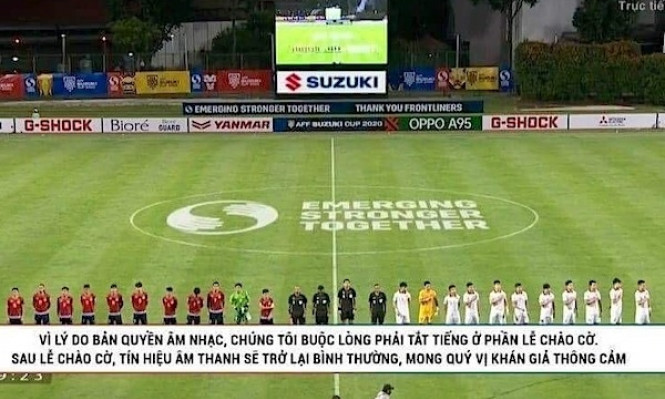BH Media lên tiếng về thông tin 'đánh' bản quyền Quốc ca tại AFF Cup