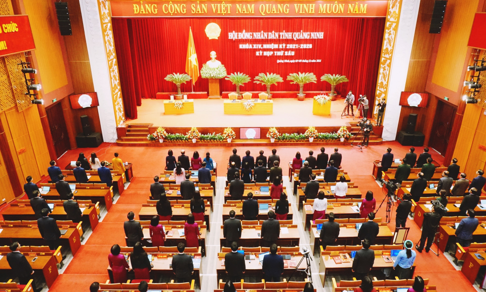 Khai mạc Kỳ họp thứ 6 HĐND tỉnh khóa XIV 