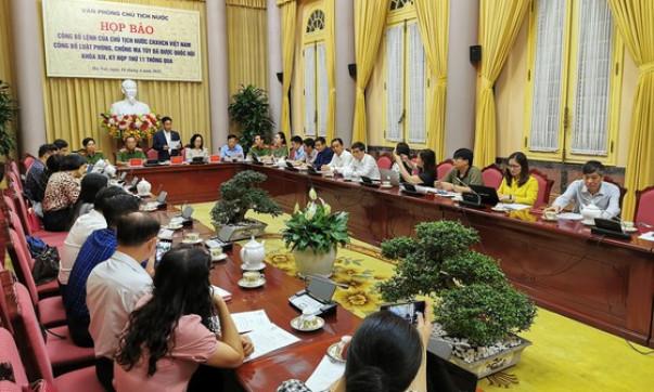 Công bố Lệnh của Chủ tịch nước về Luật Phòng, chống ma túy