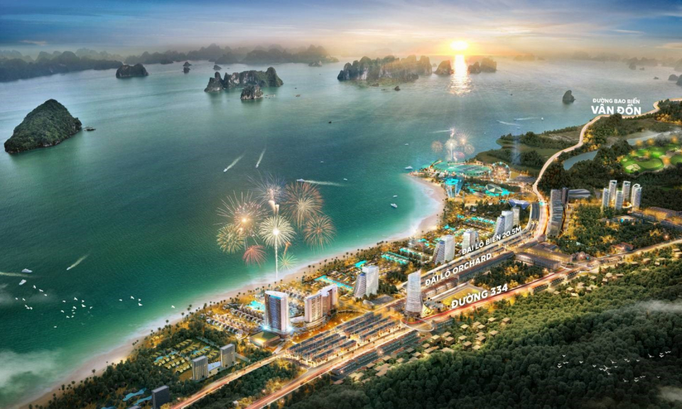 Bất động sản ven đường bao biển Quảng Ninh tăng sức nóng