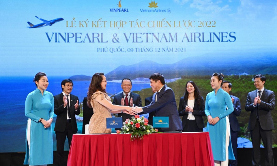 Vietnam Airlines và Vinpearl phát triển hàng không, du lịch an toàn