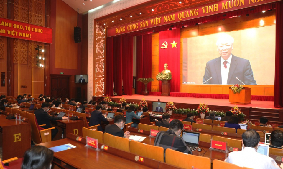 Hội nghị Cán bộ toàn quốc quán triệt, triển khai thực hiện Kết luận và Quy định của Ban Chấp hành Trung ương về xây dựng, chỉnh đốn Đảng