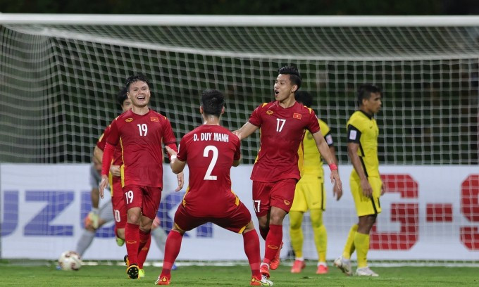 Việt Nam thắng dễ Malaysia