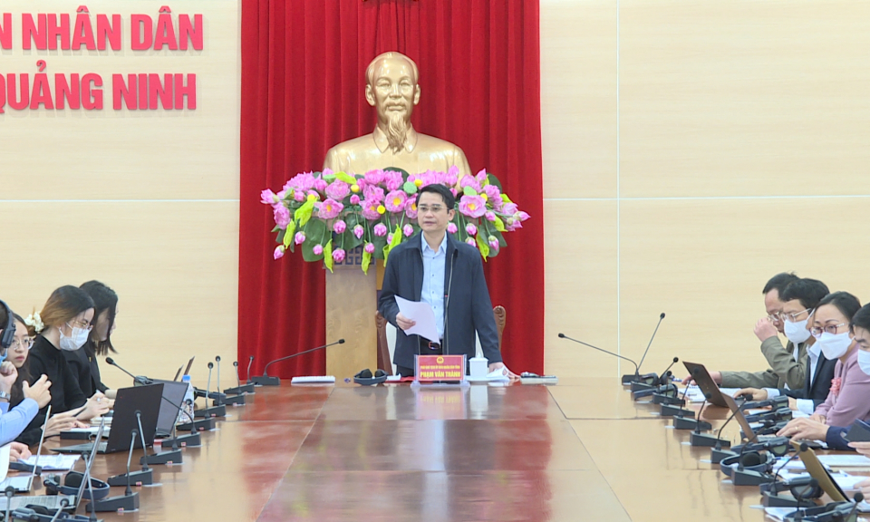 UBND tỉnh nghe báo cáo về một số phương án trong Quy hoạch tỉnh thời kỳ 2021-2030, tầm nhìn đến năm 2050