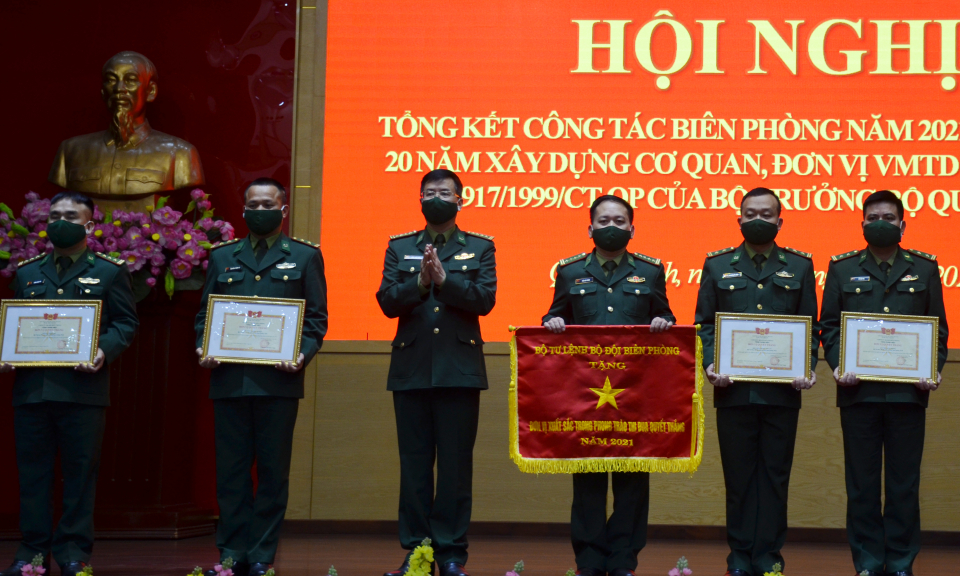 Bộ Chỉ huy BĐBP tỉnh: Tổng kết công tác biên phòng năm 2021