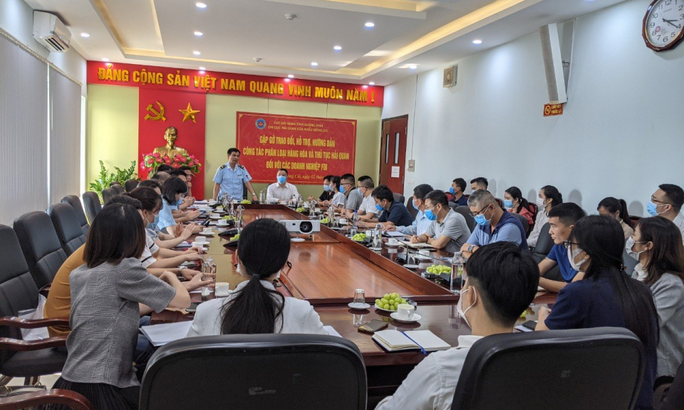 Hải quan tỉnh: Kéo giảm thời gian thông quan hàng hóa