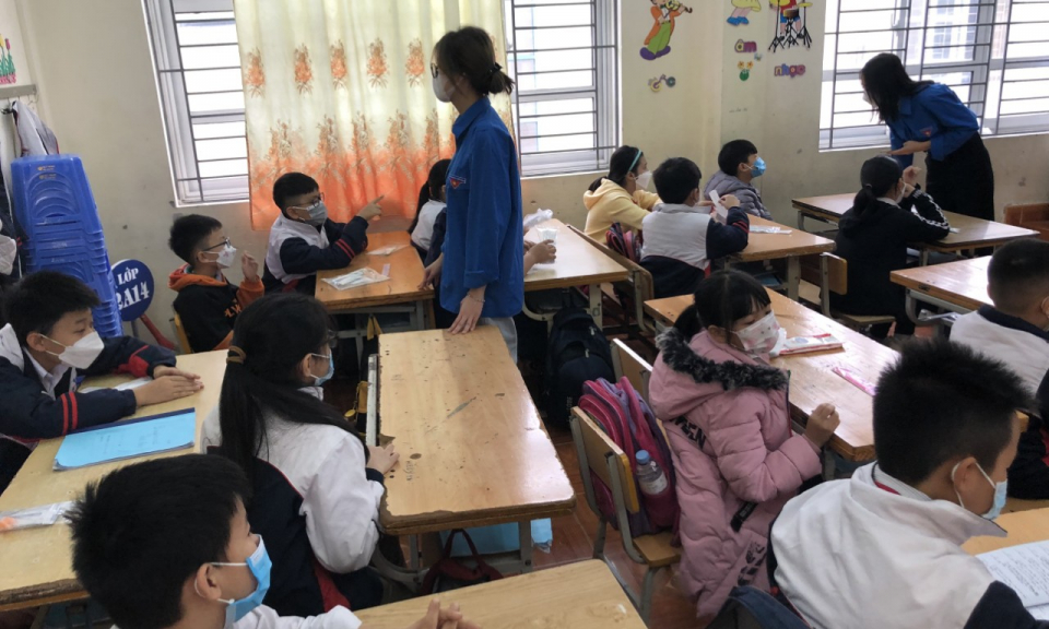 TP Hạ Long: Triển khai giải pháp ổn định tình hình học tập của Trường Tiểu học Lý Thường Kiệt